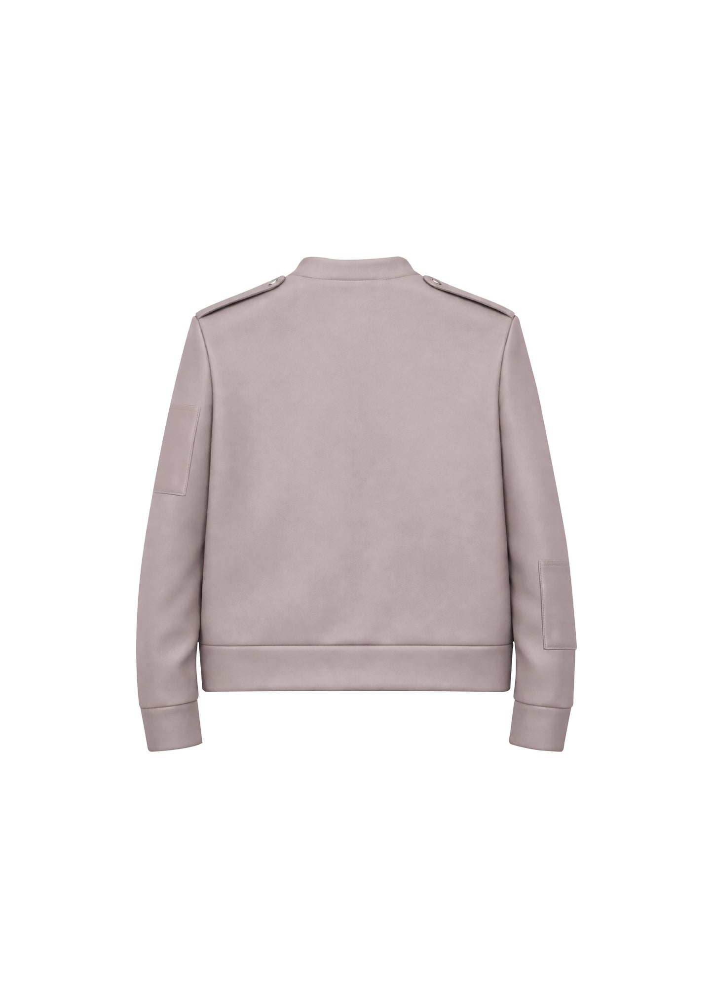 LEATHER POCKETS JACKET