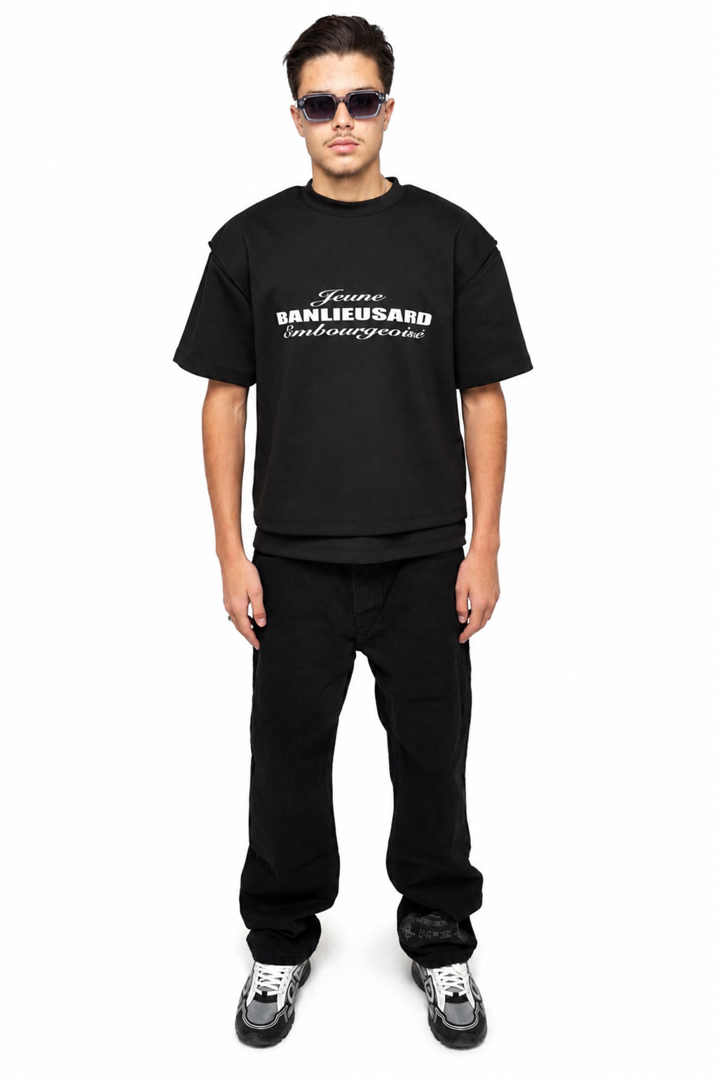 T SHIRT JEUNE BANLIEUSARD EMBOURGEOISÉ