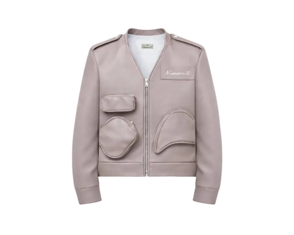 LEATHER POCKETS JACKET