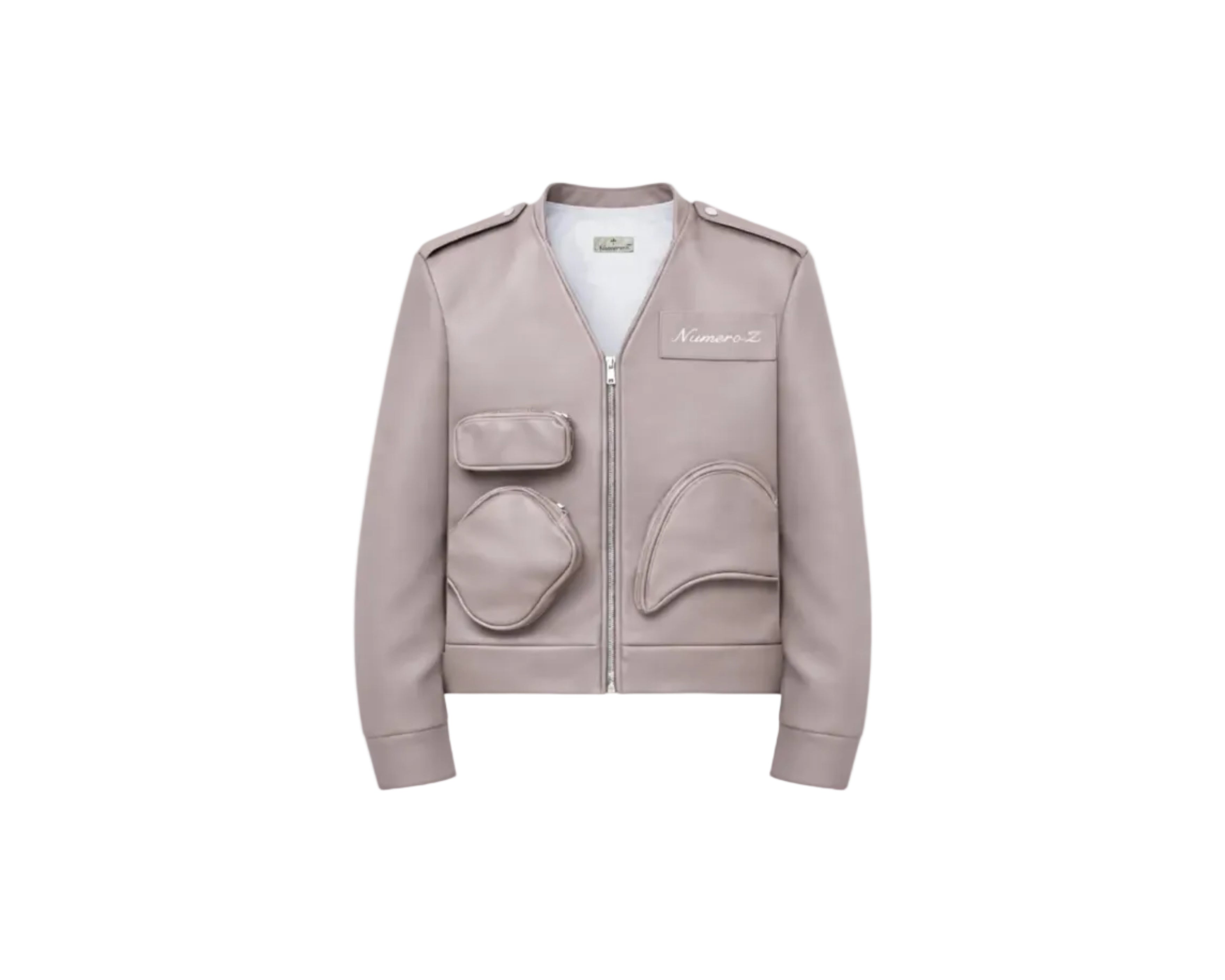 LEATHER POCKETS JACKET