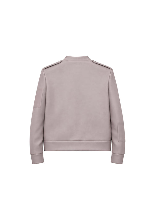 LEATHER POCKETS JACKET