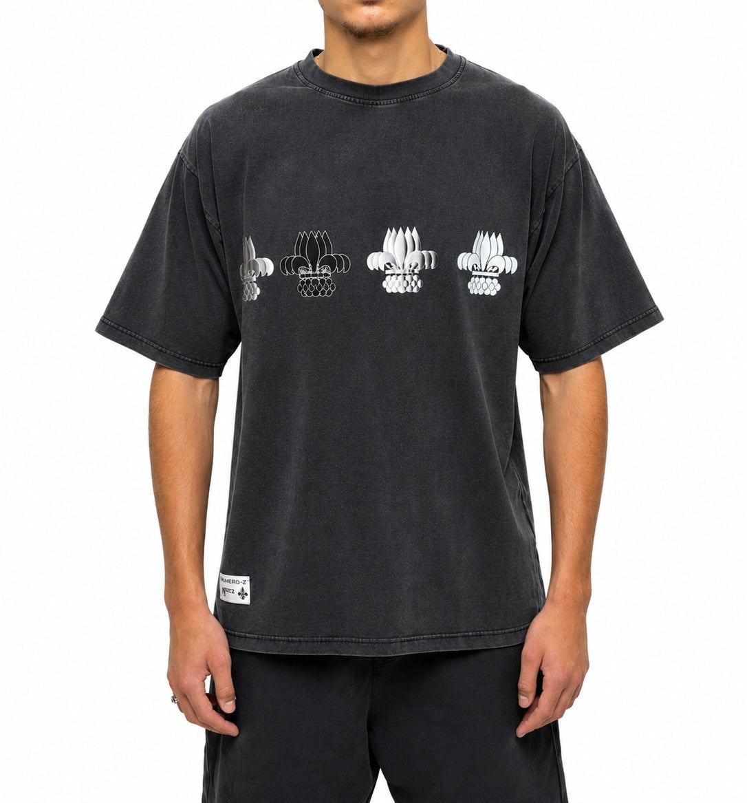 T SHIRT BOXY GREY