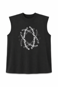T SHIRT SANS MANCHES BLACK
