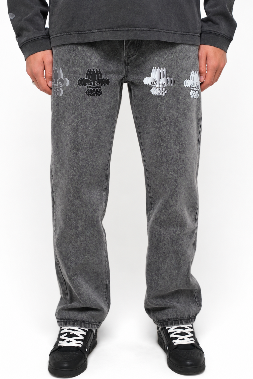 DENIM REGULAR GREY