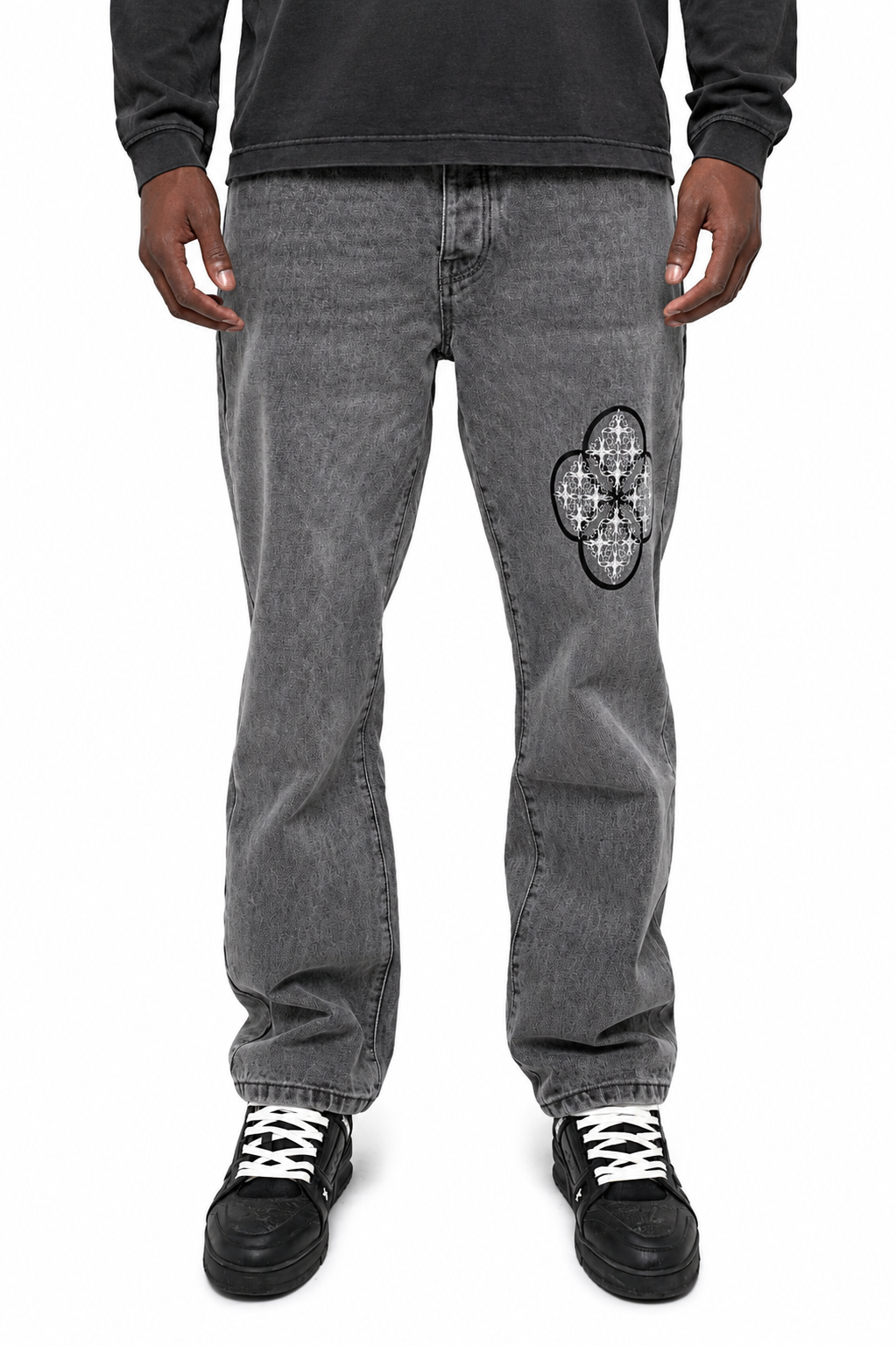 DENIM REGULAR GREY
