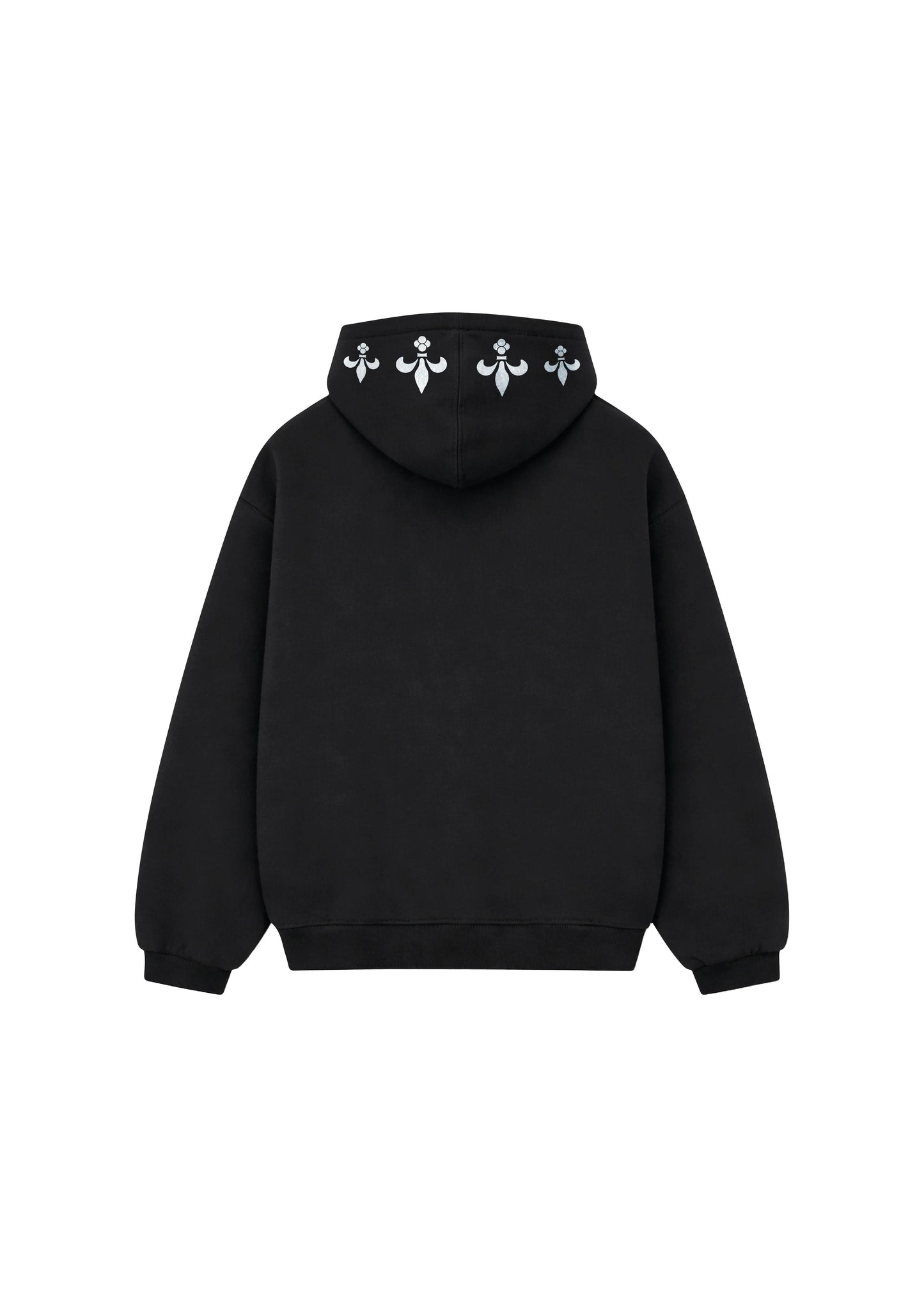 SWEATSHIRT NOIR NUMERO Z ROYAL