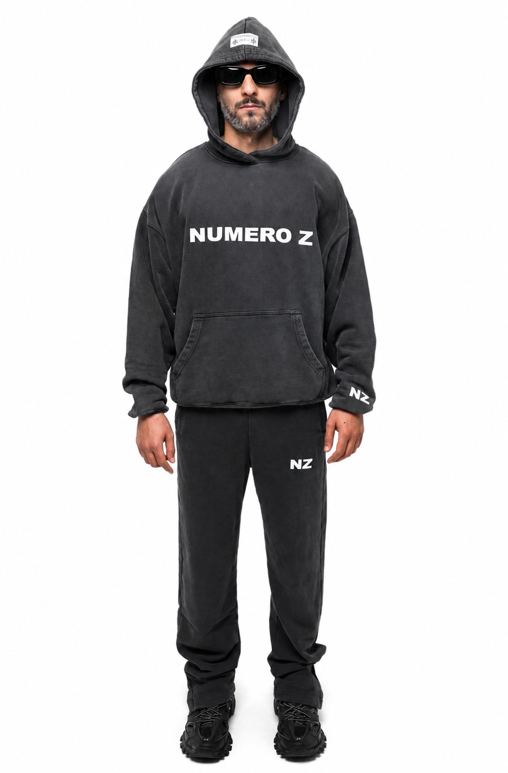 HOODIE NZ GREY