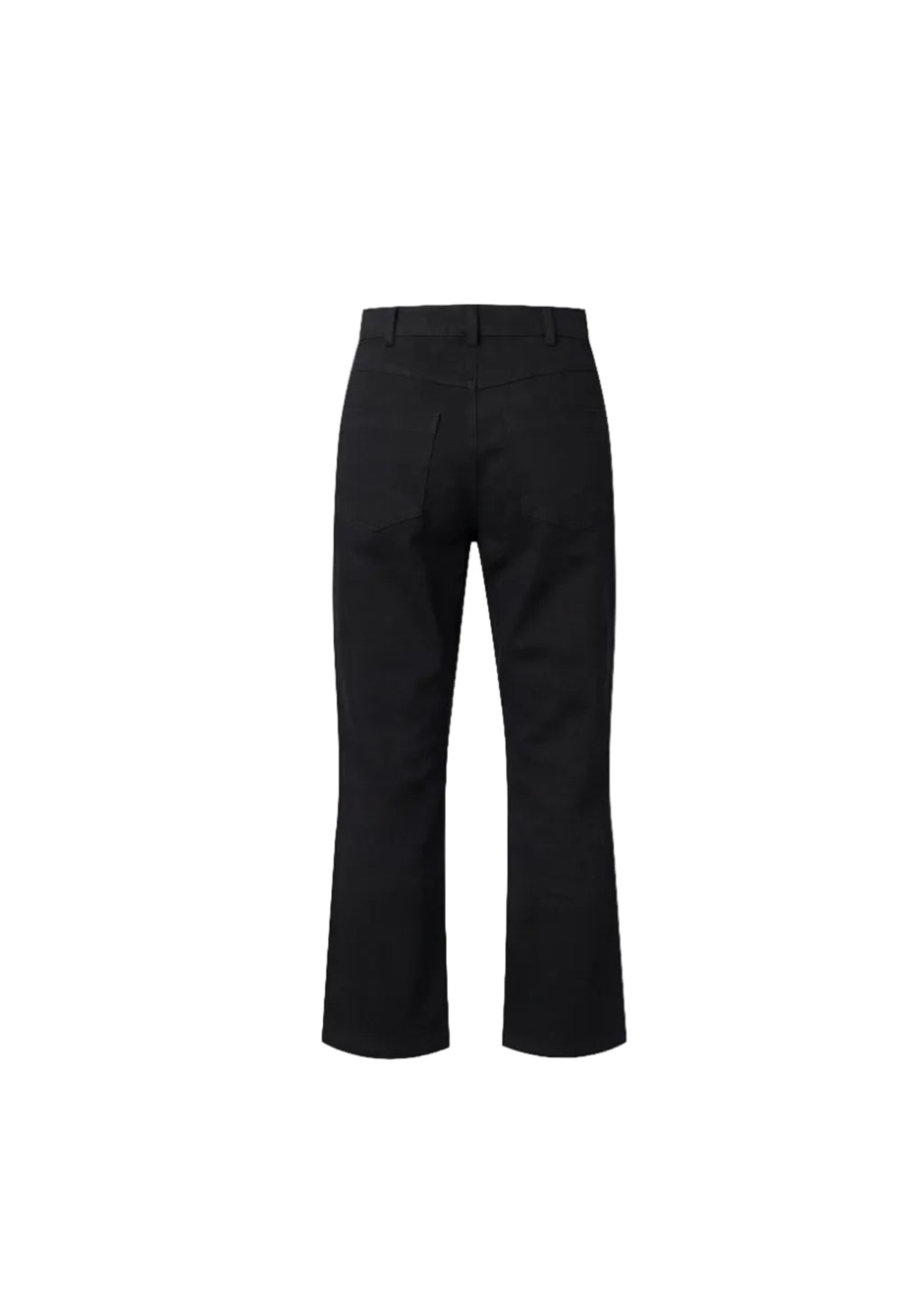 PANTALON DENIM NOIR FLARE