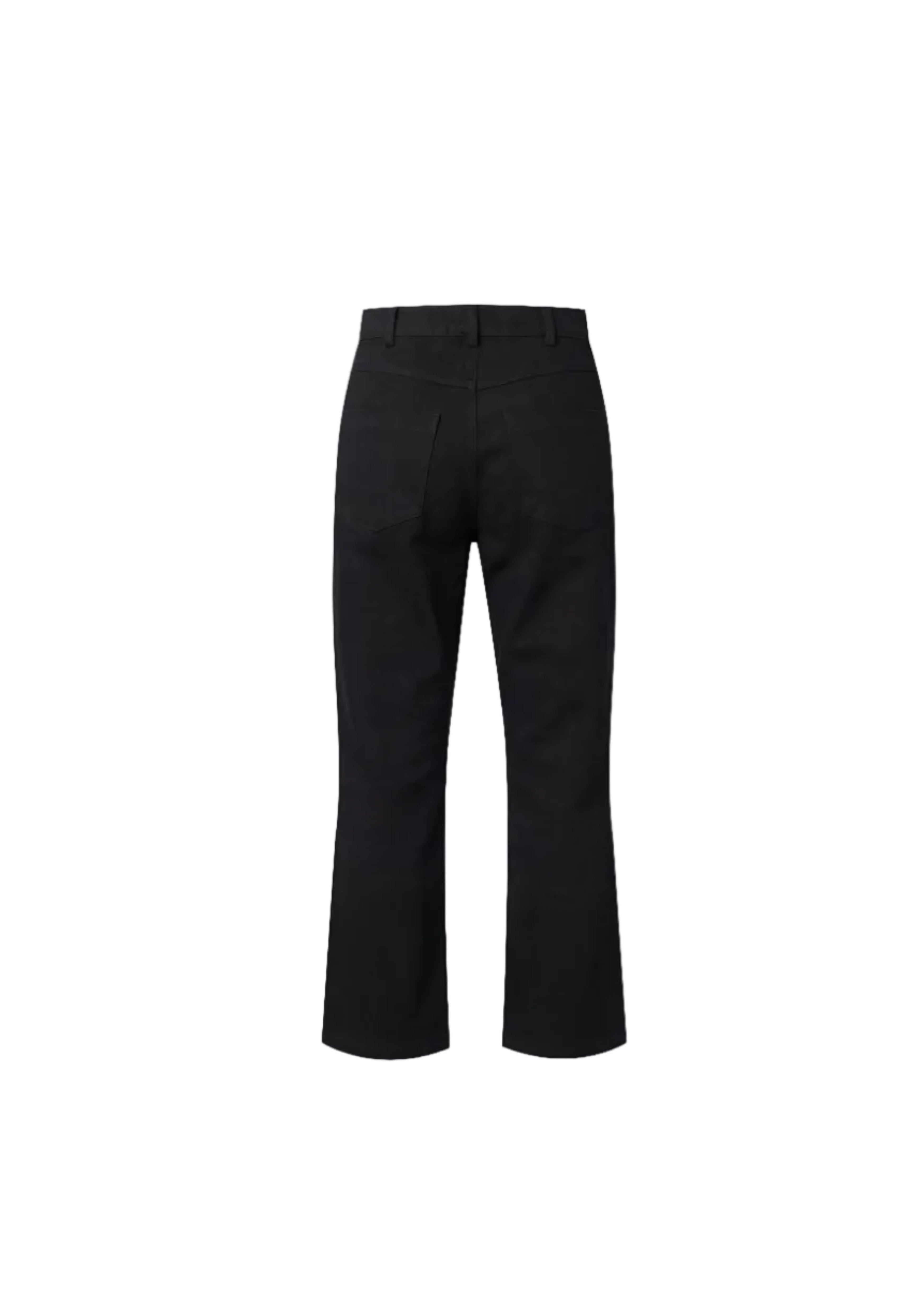 PANTALON DENIM NOIR FLARE