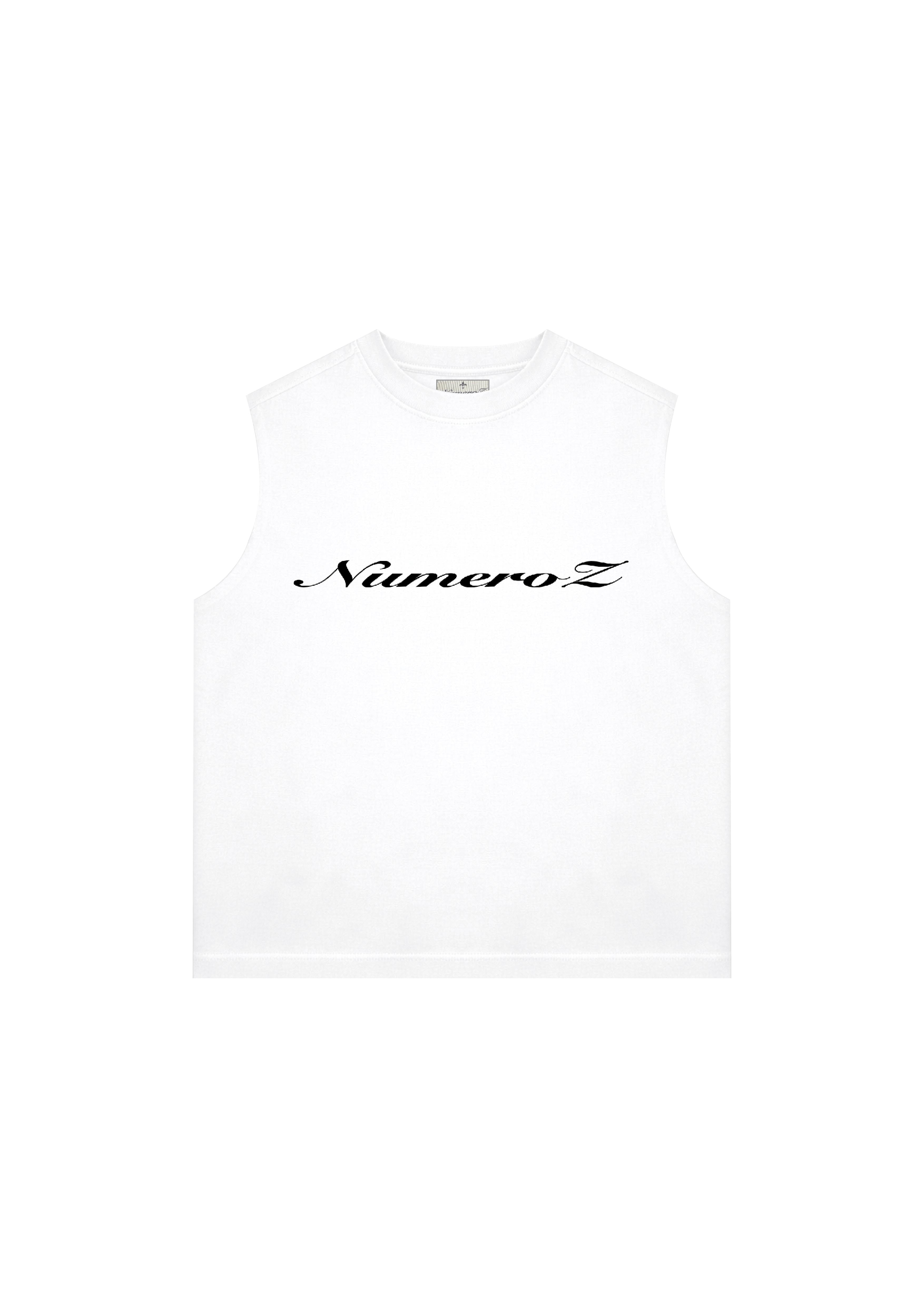 T SHIRT DÉBARDEUR BLANC