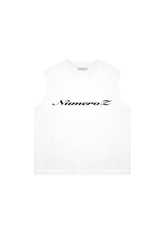 T SHIRT DÉBARDEUR BLANC