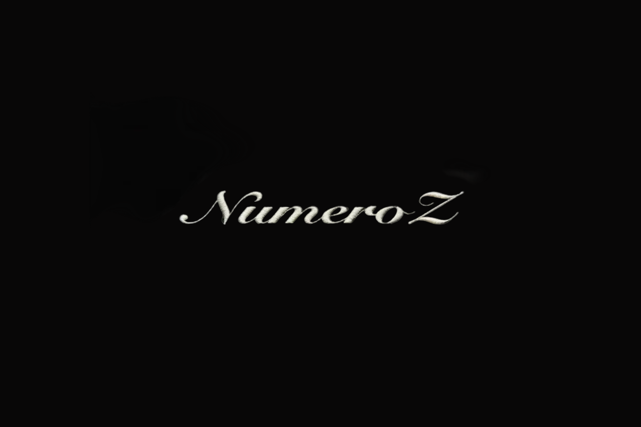 T SHIRT NOIR NUMERO Z