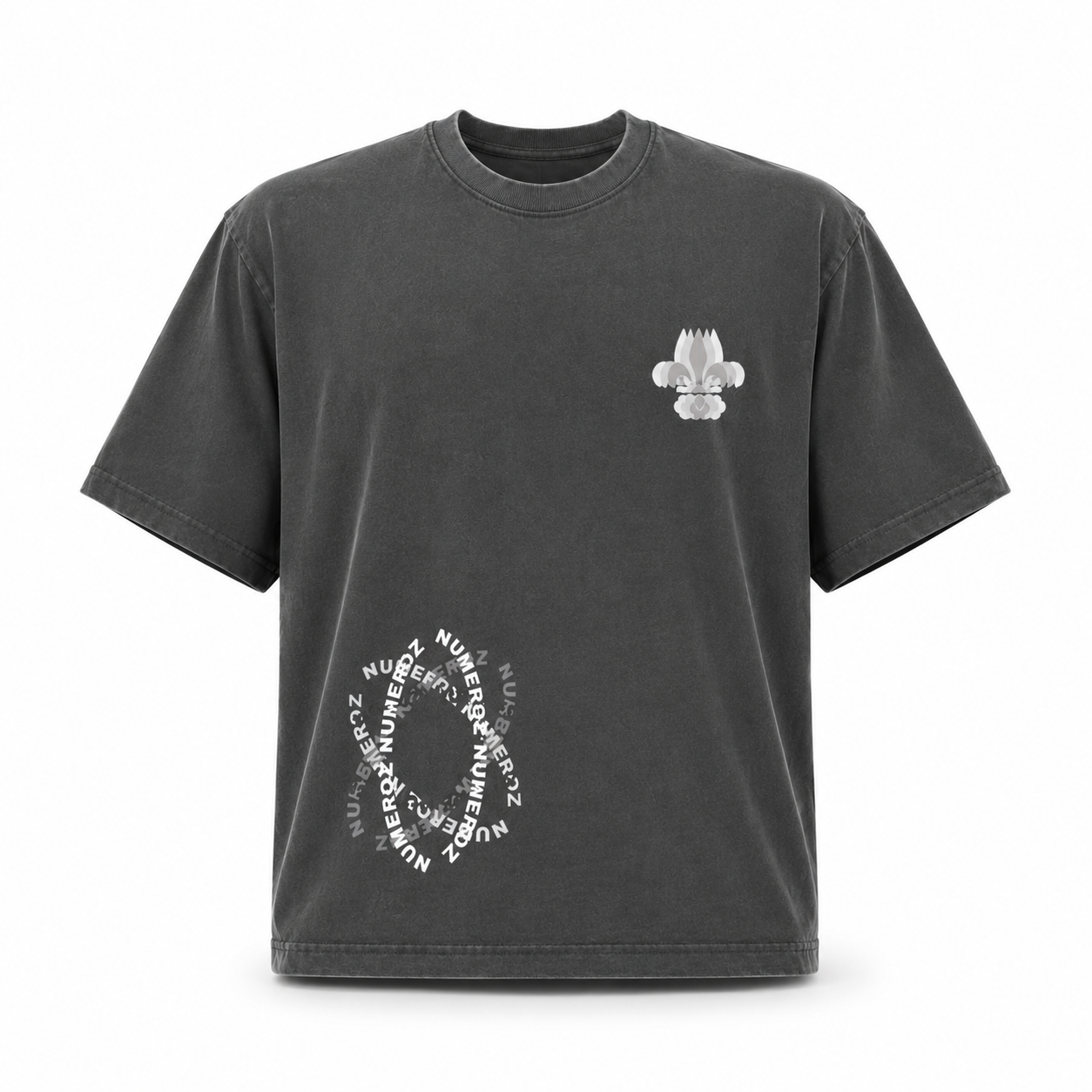T SHIRT BOXY GREY