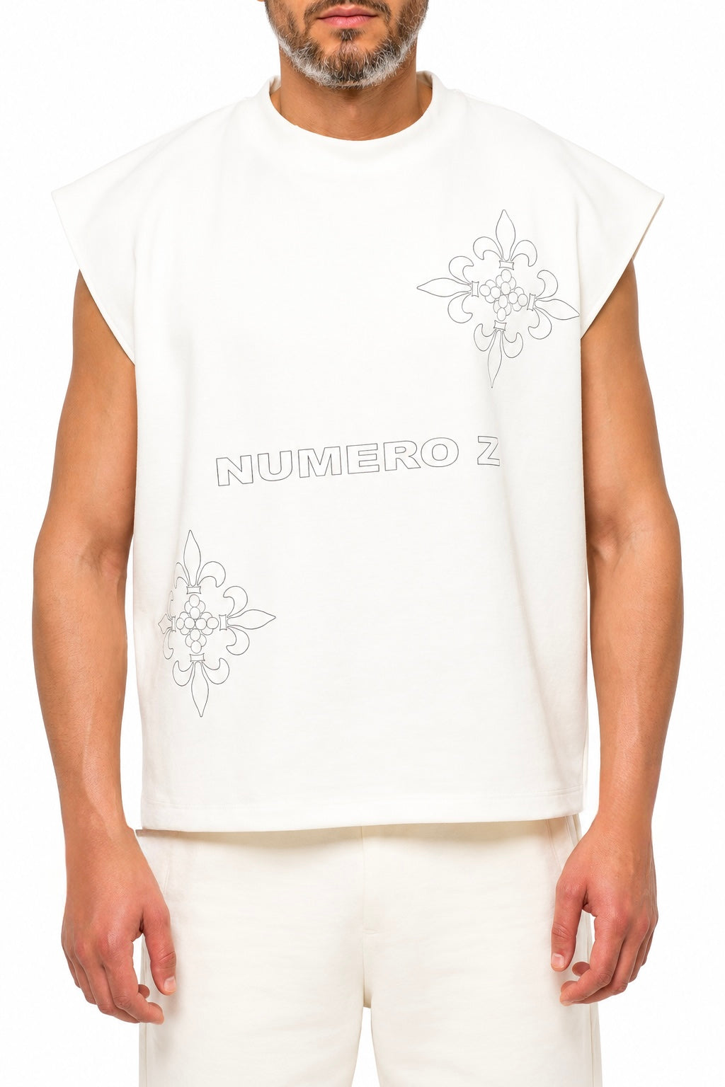 T SHIRT SANS MANCHES WHITE
