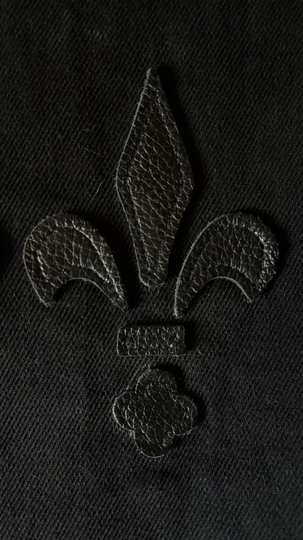 PANTALON DENIM NOIR REGULAR