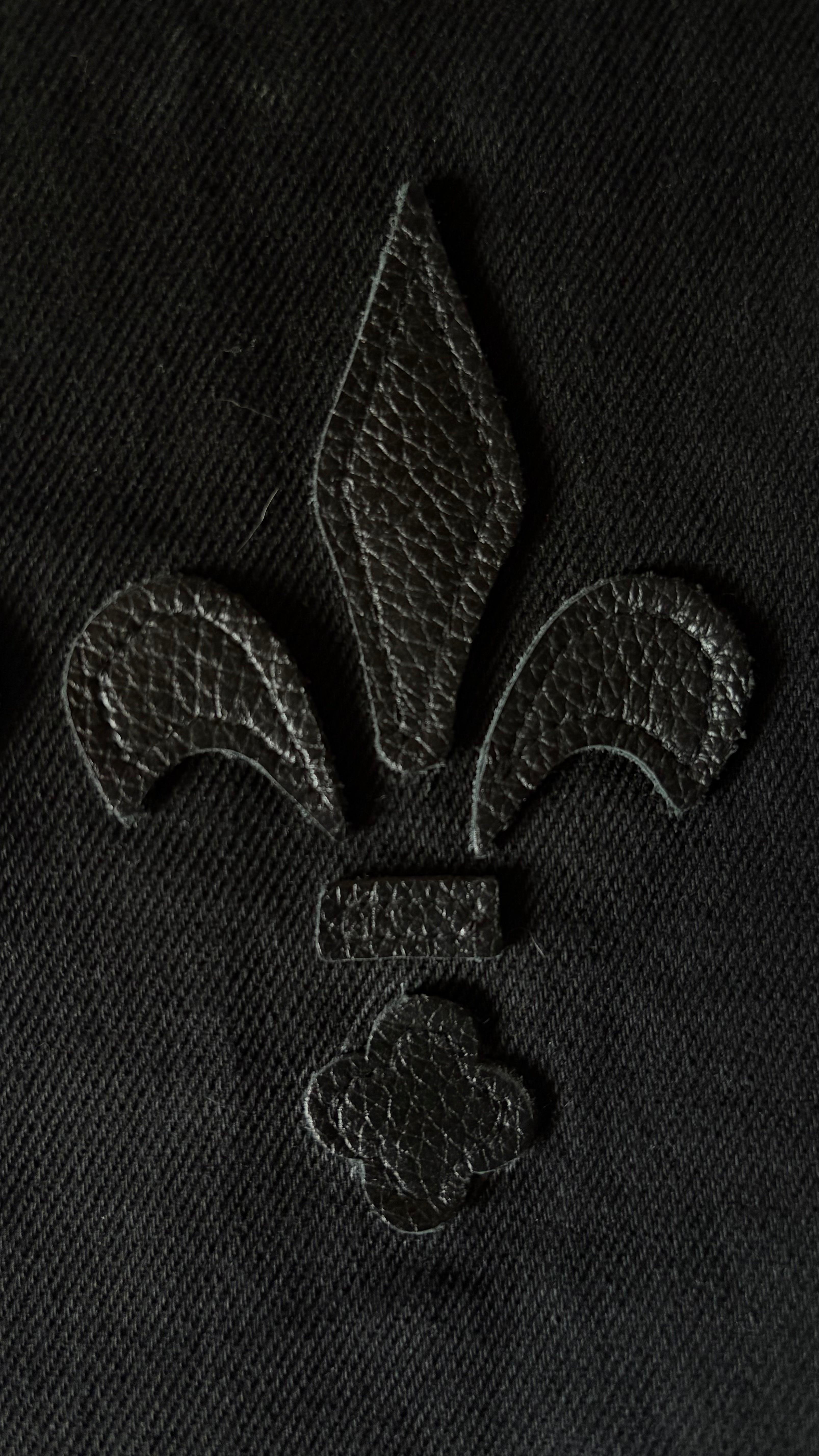 PANTALON DENIM NOIR REGULAR