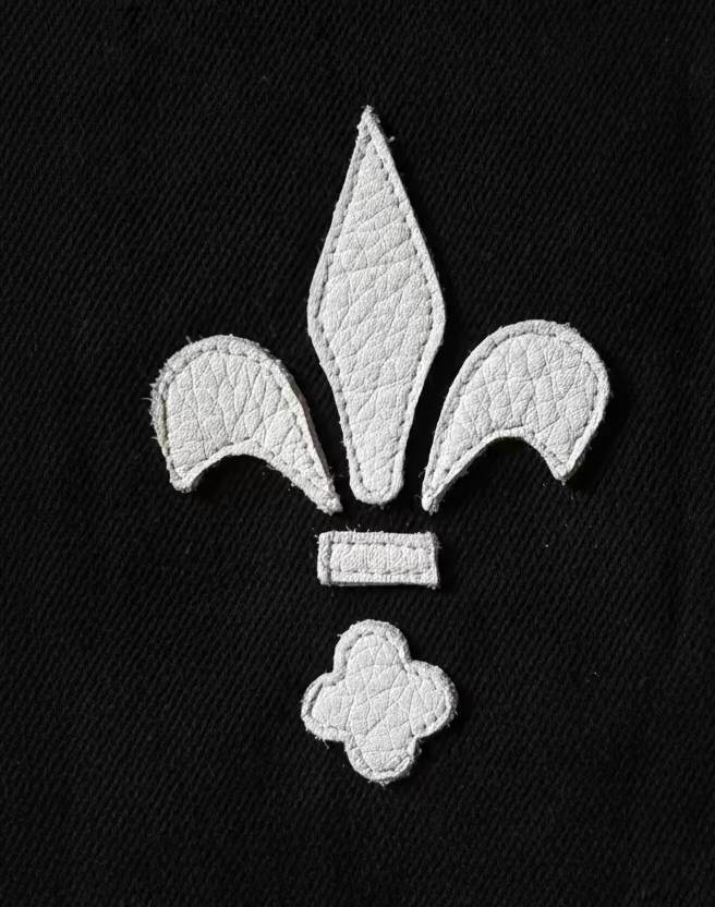 PANTALON DENIM NOIR FLARE