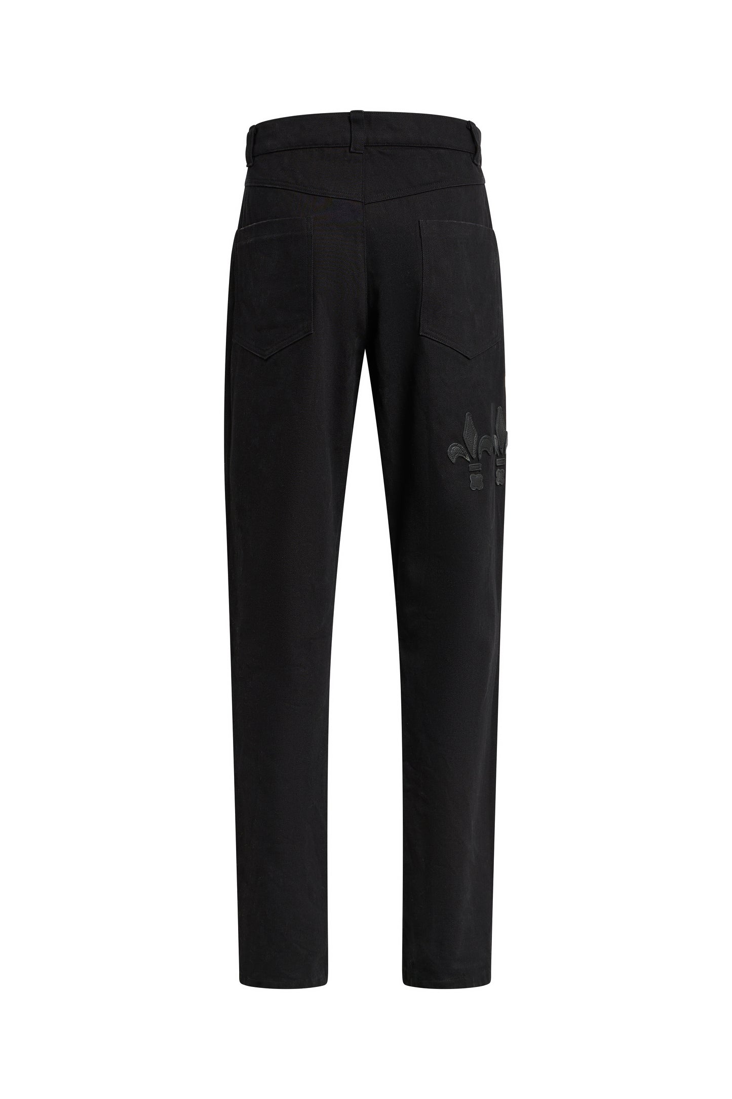 PANTALON DENIM NOIR REGULAR